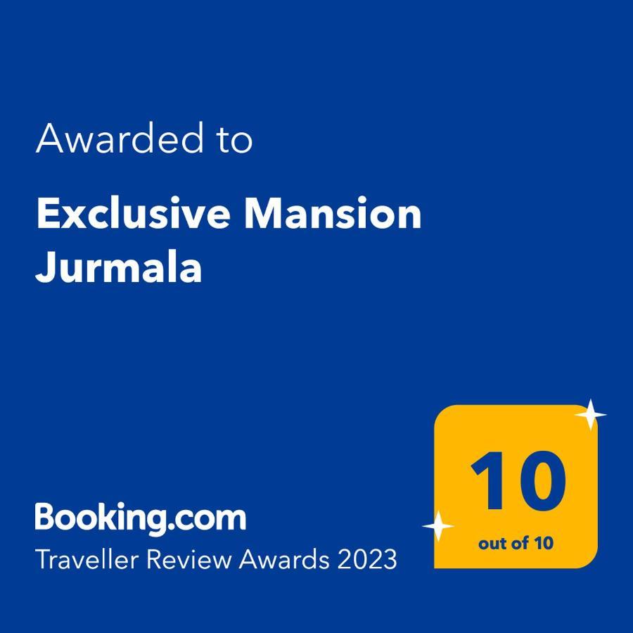 Exclusive Mansion Jurmala Villa Buitenkant foto